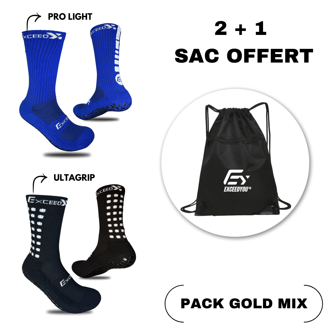 Pack Gold Mix (PRO LIGHT® X ULTAGRIP®) - exceedyou.fr