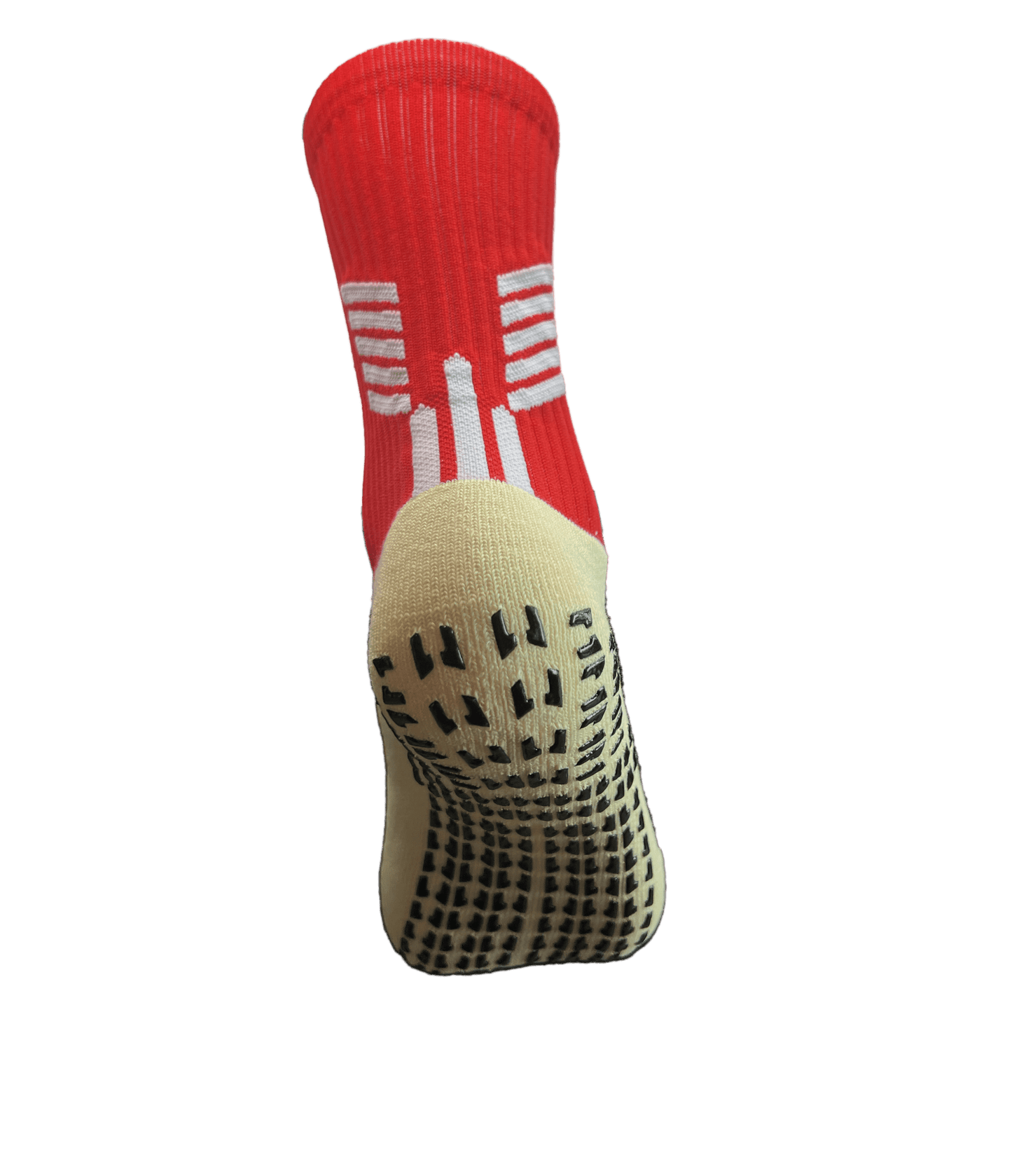 Chaussettes antidérapantes personnalisées PRO - FLY | ExceedYou® | ROUGE - exceedyou.fr