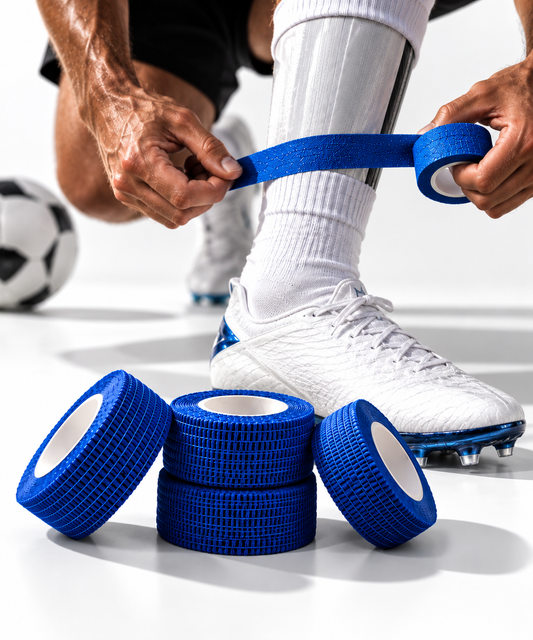 Strap Football & Maintien Protège-Tibias | ExceedYou® - exceedyou.fr