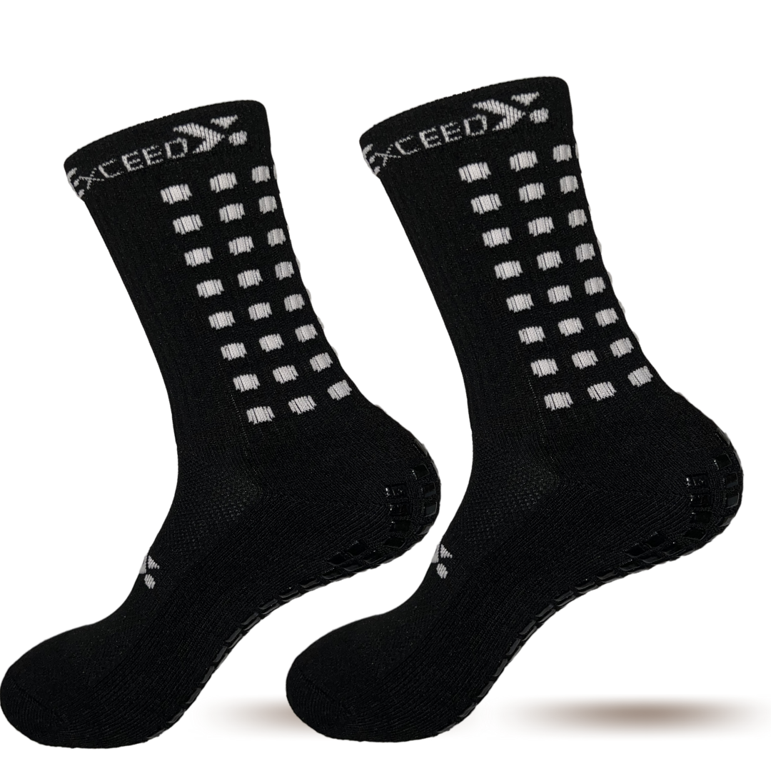 chaussettes antidérapantes personnalisées Ultragrip noir