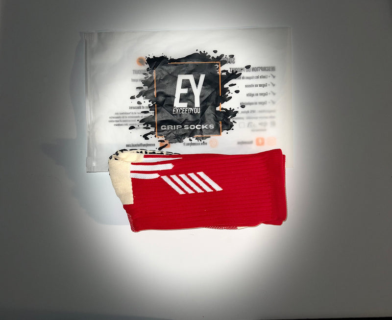 Chaussettes personnalisées PRO-FLY | ExceedYou® | ROUGE - exceedyou.fr